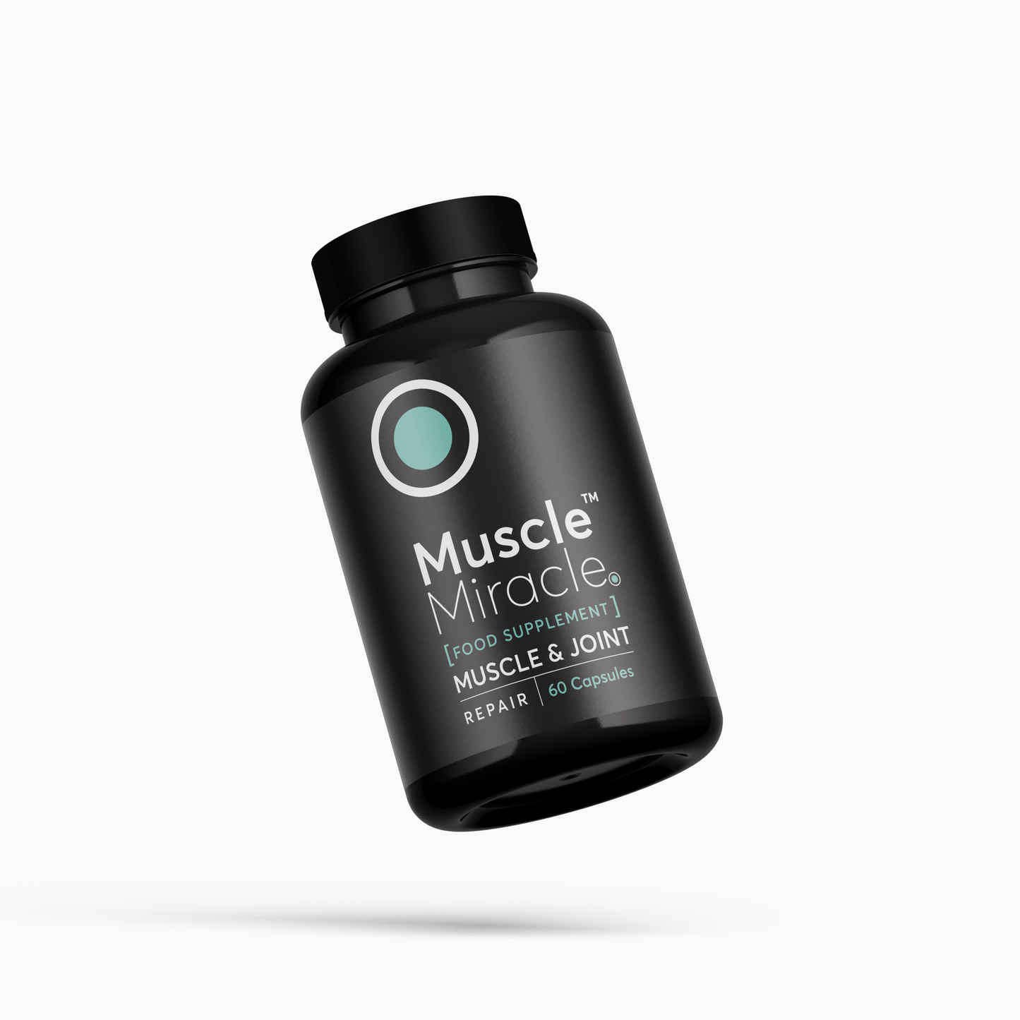 Muscle Miracle Resiliency Stack Capsules Floating angle