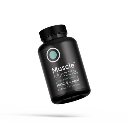 Muscle Miracle Resiliency Stack Capsules with background 